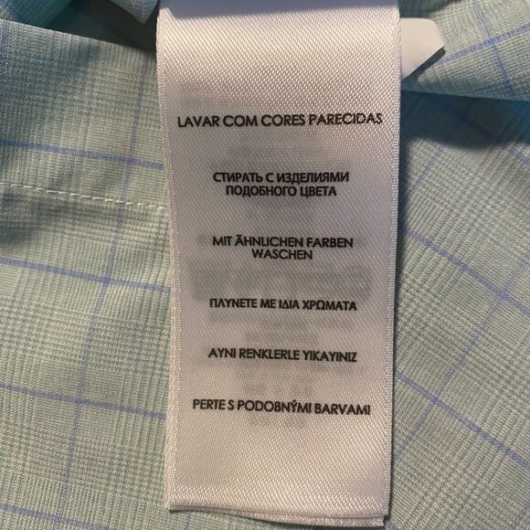 Men's Ralph Lauren Performance Classic Fit Mint Green Button Down Size Small - Picture 6 of 8